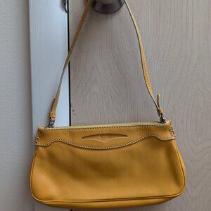 TOD'S, Genuine calf leather handbag , yellow, good condition